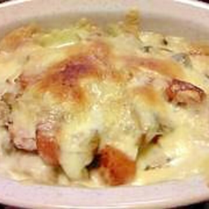 超簡単♪菊芋のグラタン風おかず(低糖質キクイモ)